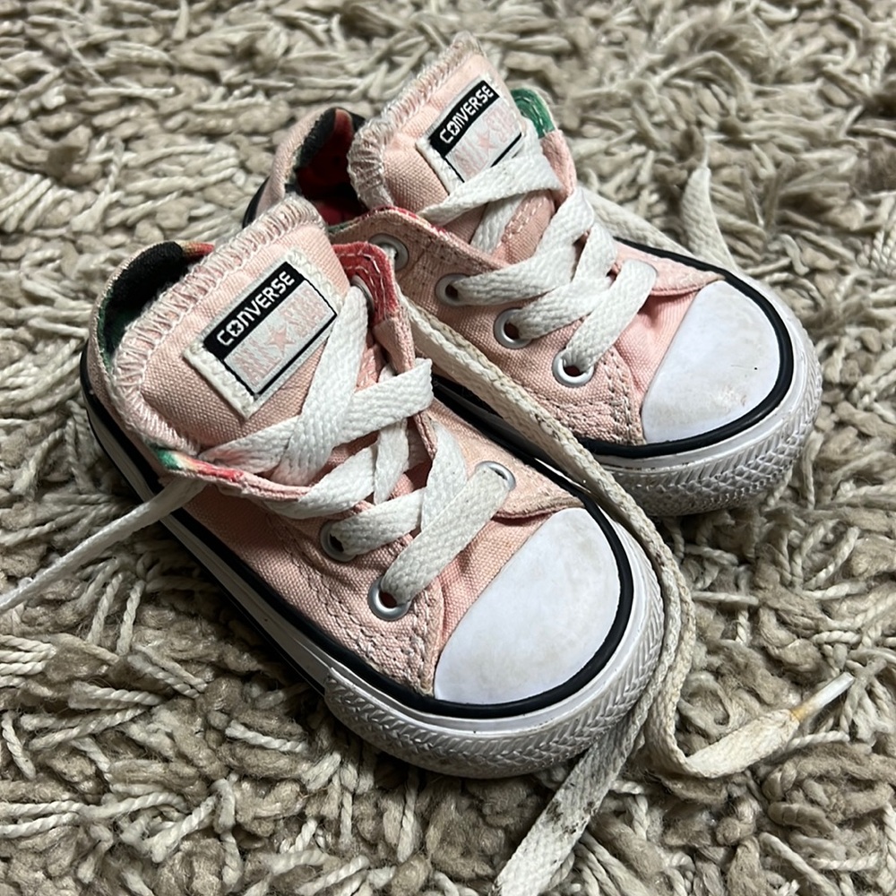 Toddler Converse Sneakers, Size 4